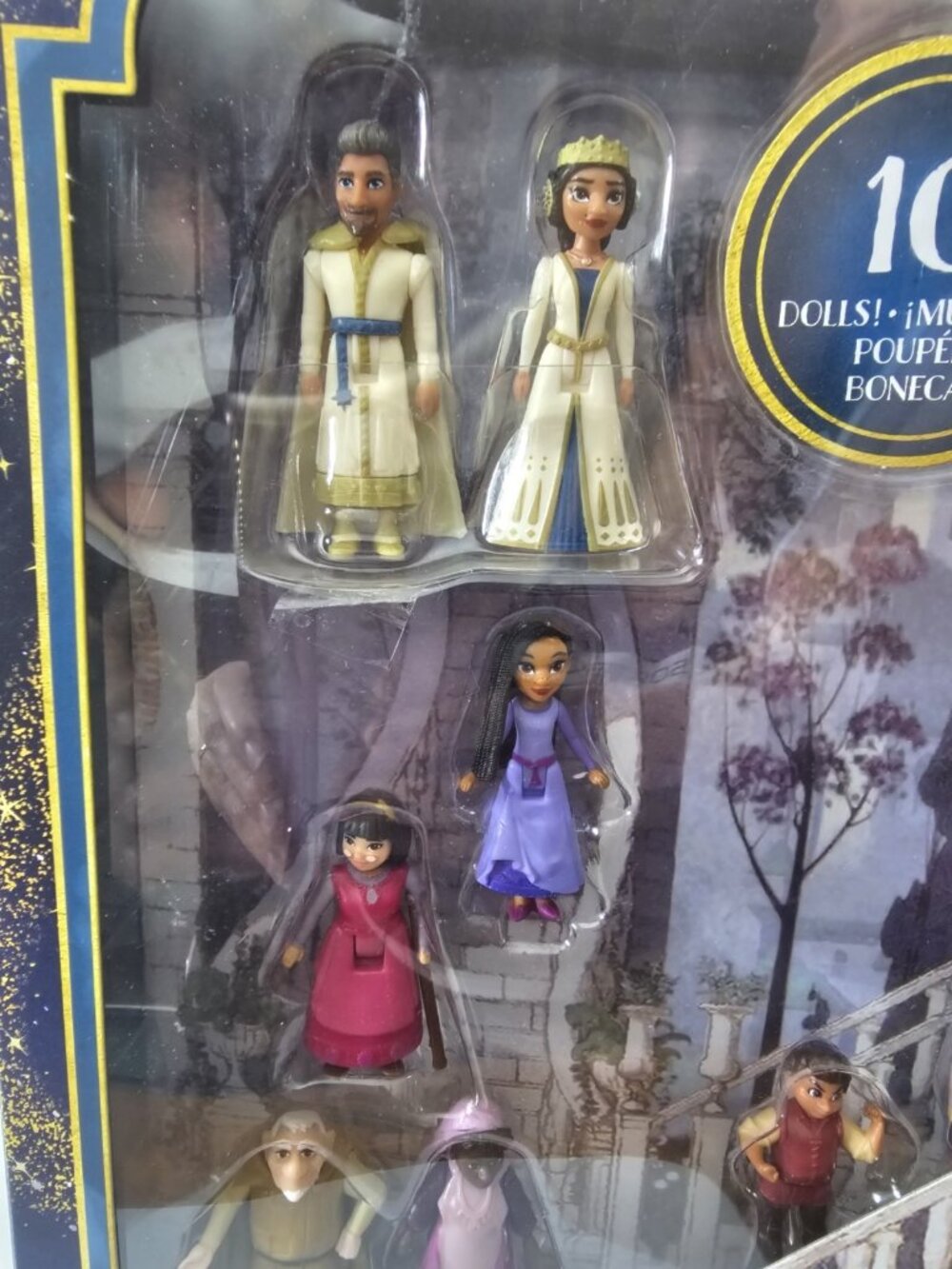 Disney Wish Kingdom of Rosas Character Set Doll Figures Playset 10+5 Ages 3+ - Picture 10 of 11